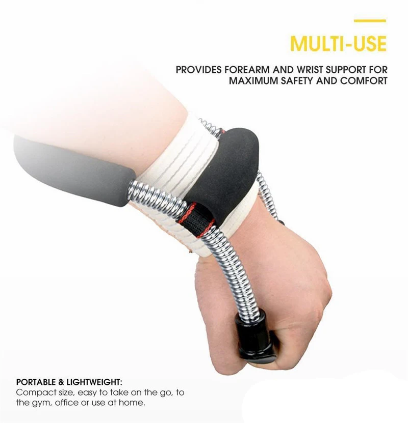 Фитнес Регулируемый тяжелый захват для кисти предплечья силовая тренировка