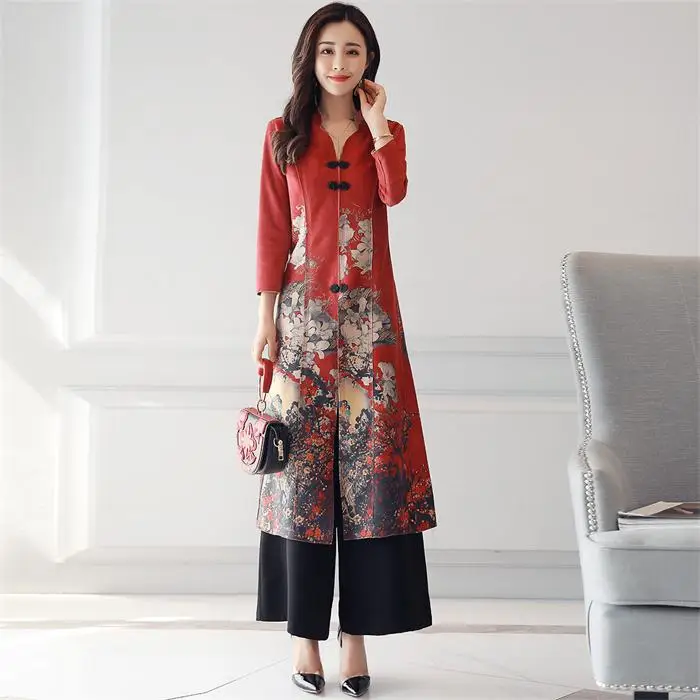 Традиционная одежда Вьетнам aodai qipao платье для женщин Вьетнам традиционная одежда ao dai Вьетнам - Цвет: color1