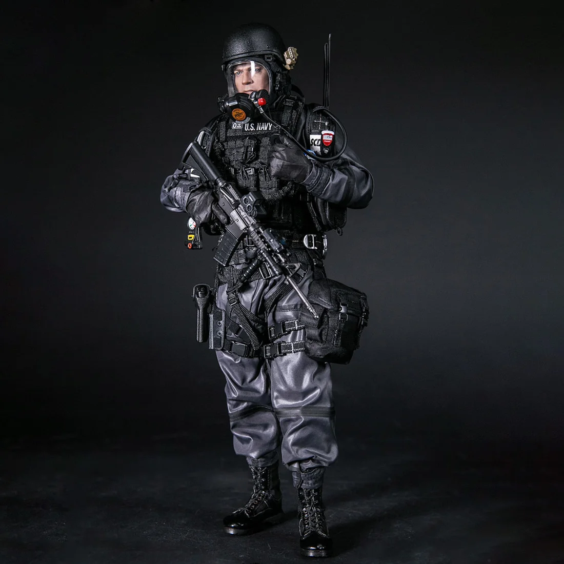 1/6 30 см солдатская модель костюм Реалистичная голова скульптура DIY ручной работы солдат ВМС командный полицейский модель игрушки хобби
