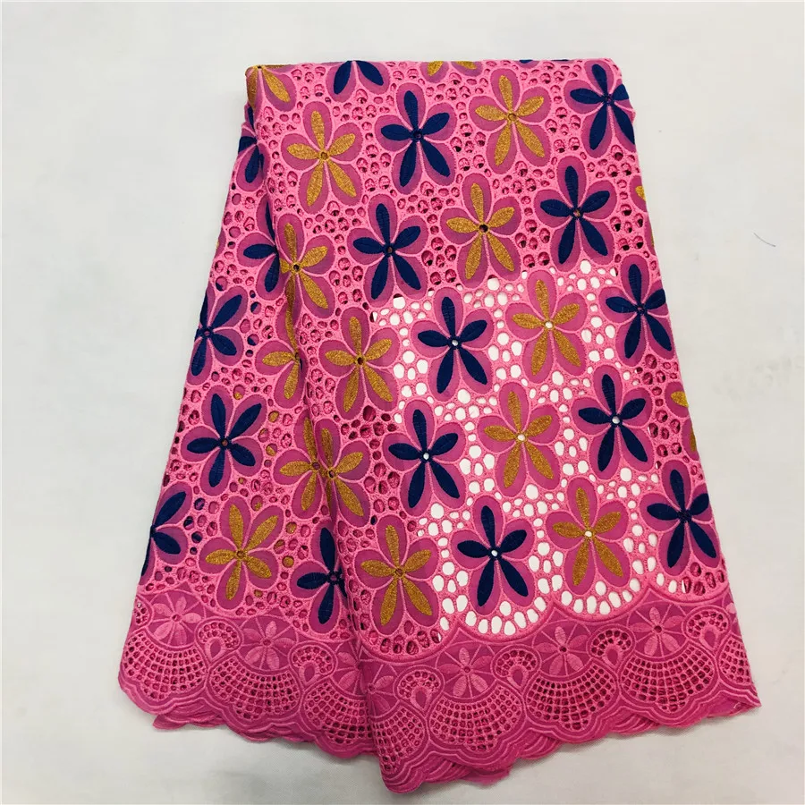 Торговля африканская швейцарская вуаль кружевная ткань с камнями белая нигерийская кружевная ткань из Дубая для свадьбы 5 ярдов/партия