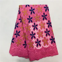 Торговля африканская швейцарская вуаль кружевная ткань с камнями белая нигерийская кружевная ткань из Дубая для свадьбы 5 ярдов/партия