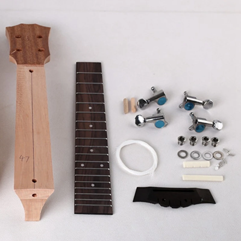 23 дюймов Гавайские гитары укулеле Diy комплект Ель панель струны Гавайская гитара картина ручной работы идеальный родители-ребенок