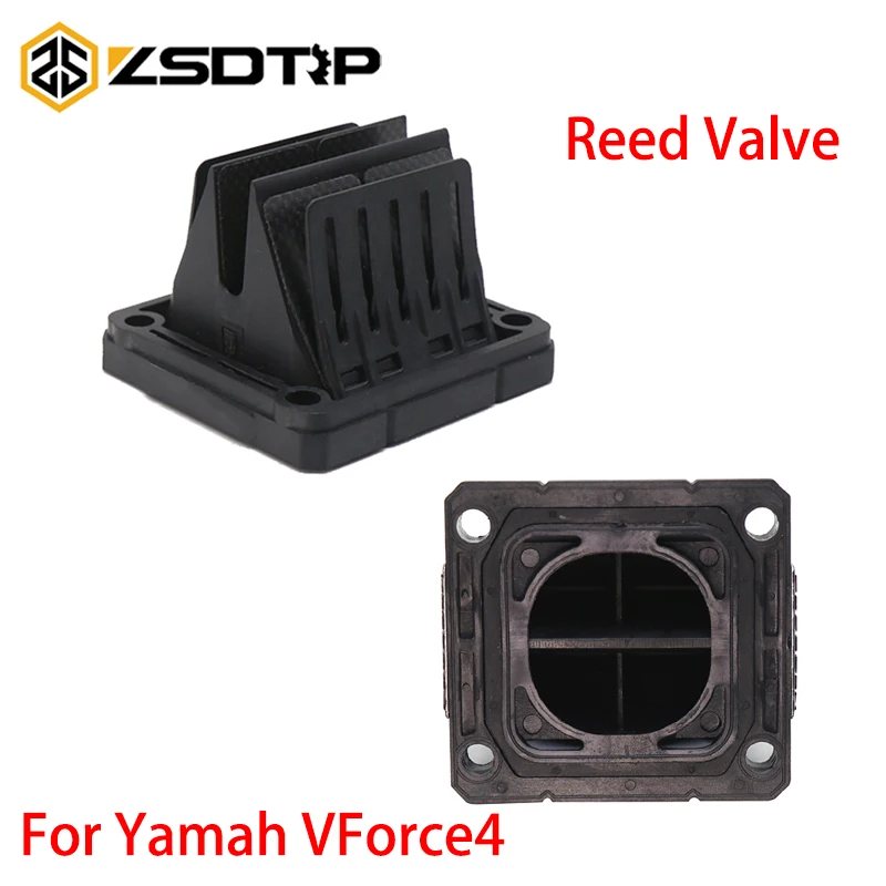 ZSDTRP мотоцикл Впускной тростниковый клапан из углеродного волокна для VForce4 V4144 1