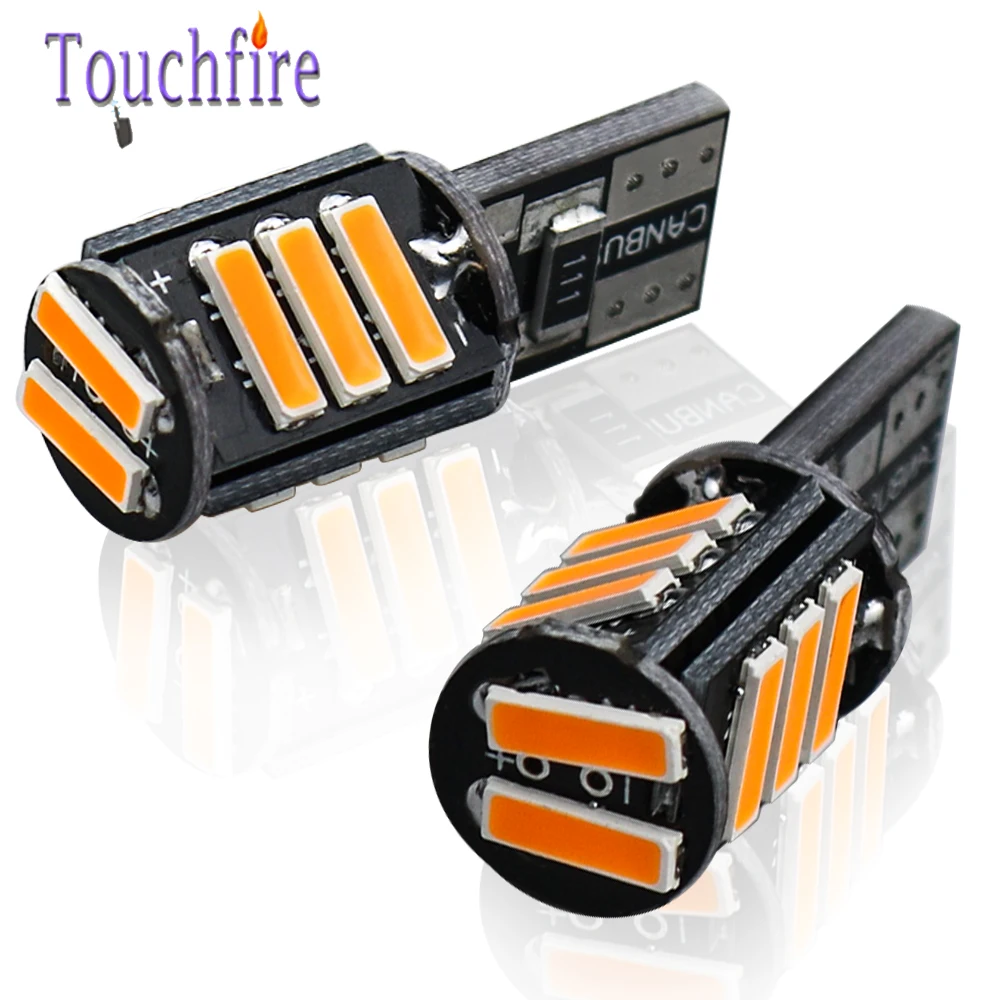 100 шт. Canbus Error Free T10 W5W 194 168 автомобильные лампы 7020 SMD 11LED авто Интерьер светильник зазор сигнала торможения внешний светильник 12V