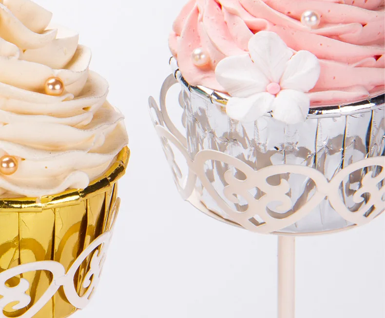 1pc Single high-sputage cupcake display fruit snack Wedding/Birthday Party Dessert Table Cake Rack Cupcake cake decoration