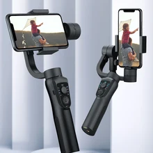 EKEN – S5B stabilisateur de caméra à cardan 3 axes portatif, pour enregistrement vidéo, pour téléphone portable, caméra d'action VS H4