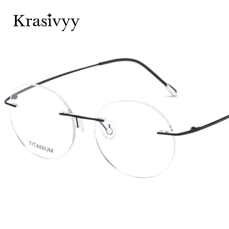 Krasivyy круглые винтажные солнечные очки ультралегкие без оправы мужские складные