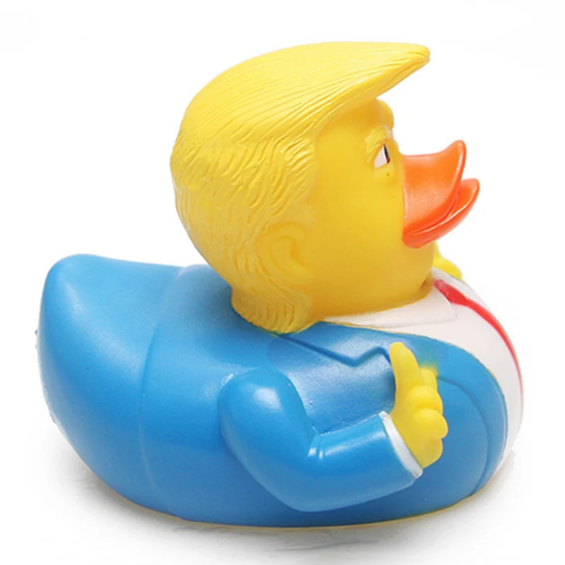 Trump утенок для ванны, игрушка для душа, плавающая вода, американский президент, утка, детская игрушка, игрушка для воды, Душ, утка, детский поплавок для ванной