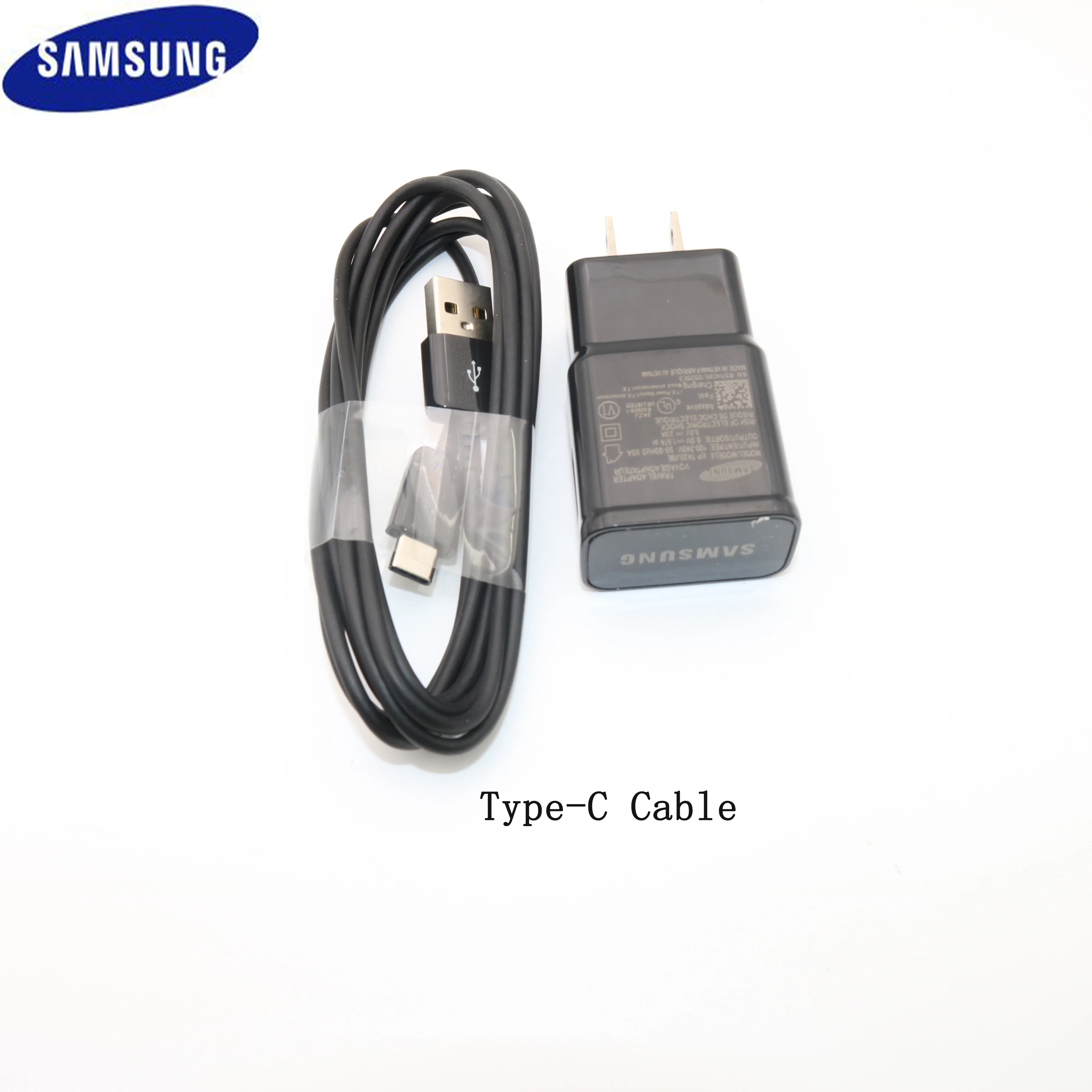 

Samsung Charger USB Fast Power Adapter Quick Fast Charge 1.2M Type C Cable For Galaxy S10 S9 S8 Plus A30 A50 A70 2017 note 8 9