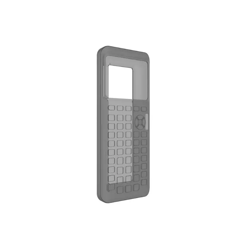 Черный Силиконовый защитный чехол для Texas Instruments TI-84 Plus CE Calculator - Цвет: Черный