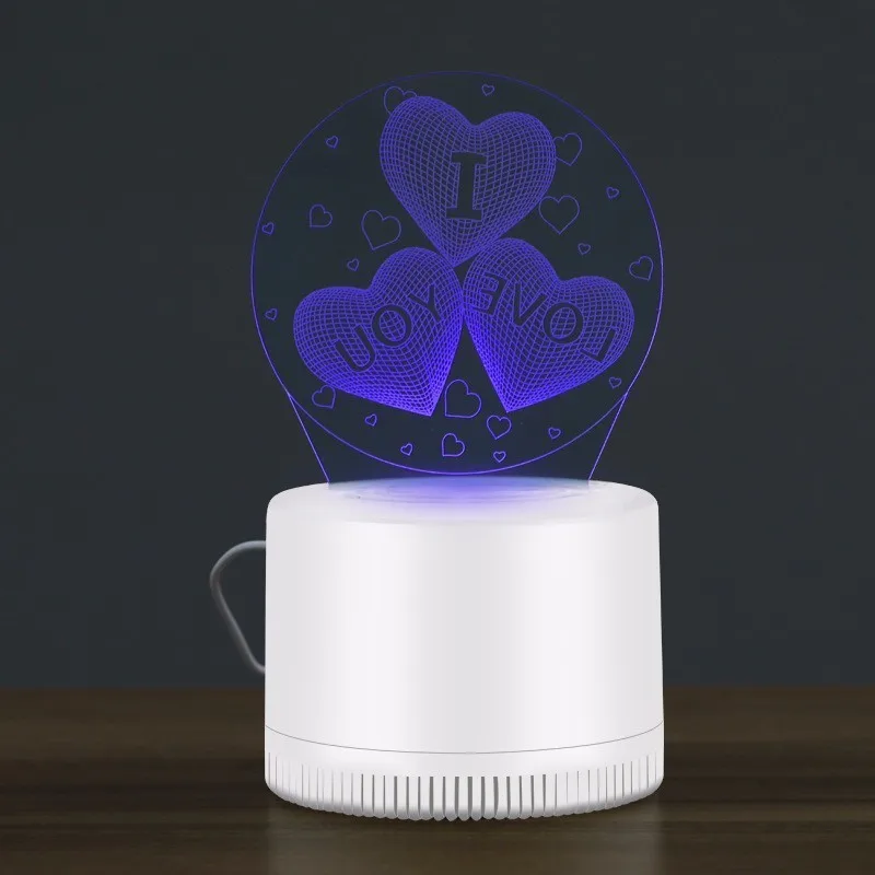 4 Многофункциональный бесшумный 3D электронный комарный убийца лампа USB Домашний москитный убийца для беременных детей без радиации Противомоскитный - Цвет: 4