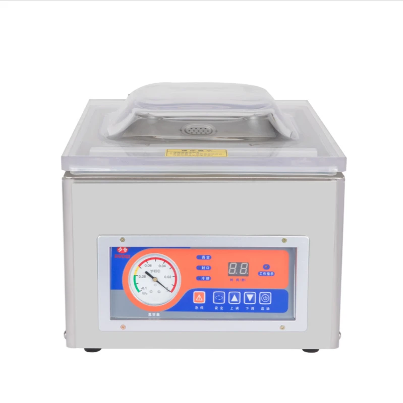 

DZ-260C 220V Digital Vacuum Packing Sealing Machine Sealer Vac Packer Food Sealer Food Industrial Packaging 120W