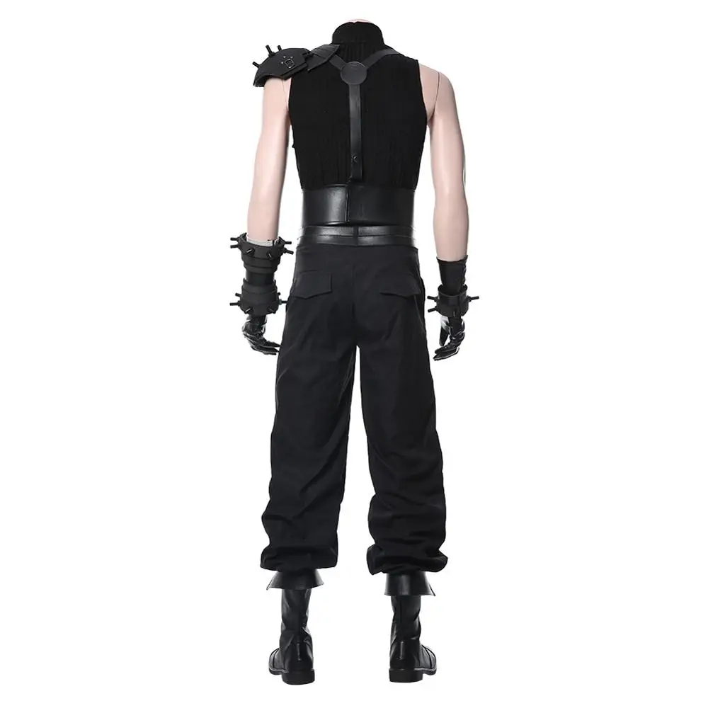 Remake Final Fantasy VII Cloud Strife костюм FF Косплей униформа наряд для взрослых Хэллоуин