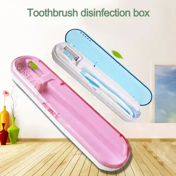 

Antibacteria UV Light Toothbrush Sterilizer Box Portable Toothbrush Clean Disinfection Sanitizer Oral Hygiene NO Toothbrush