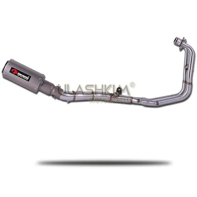R25 R3 MT-03 MT03 полная выхлопная система мотоцикла Mid Link труба глушителя слипоны для Yamaha R25 R3 MT03