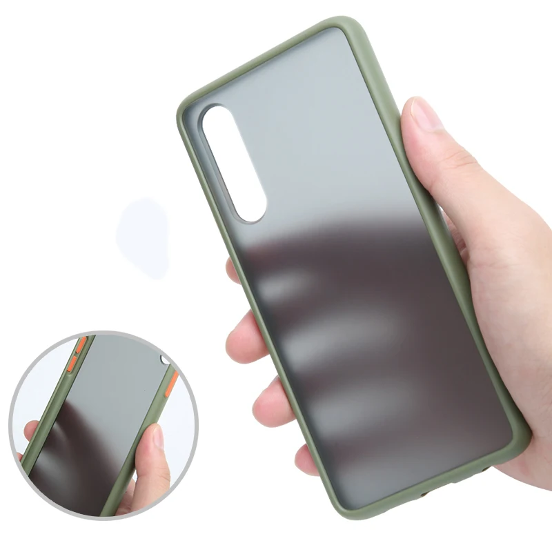 Чехол для телефона huawei p30 lite mate 30 pro Y5 Y6 Y7 Y9 prime p smart Z Nova 5 5i pro матовый жесткий прозрачный чехол