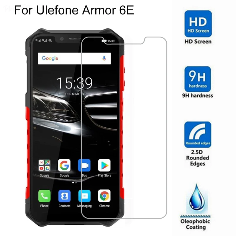 Ulefone armor 6e用強化ガラス,防爆,6.2インチ保護フィルム,スクリーンプロテクター|電話 スクリーンプロテクター