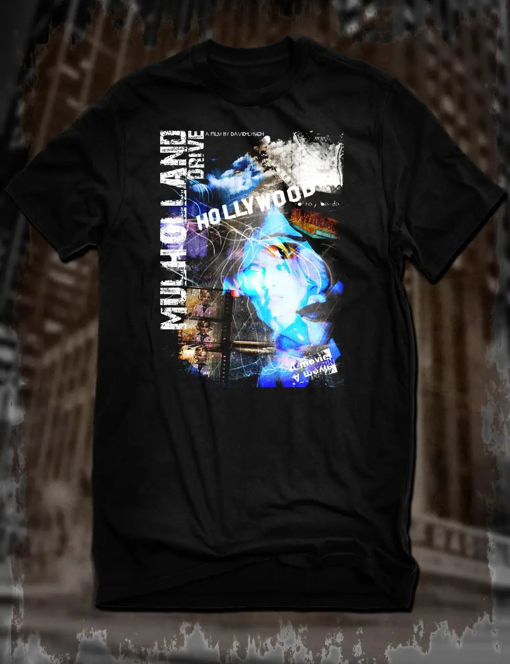 Мулхолланд футболка с надписью на водительскую тему Давид Линч фильм тройник