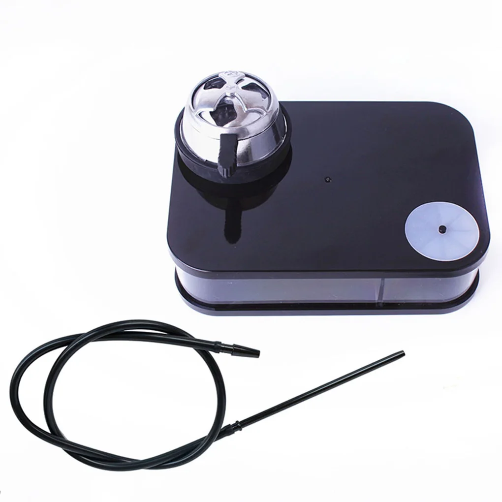 

Arab Hookah Set LED Light Portable Square Box Acrylic Fashion Hooka Shisha Bowl Smoking Water Pipe