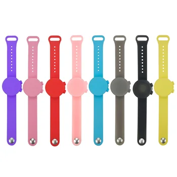 

Leakproof Silicone Hand Sanitizer Wristband Disinfection Hand Soap Dispenser Bracelet Hand Washing Liquid Soap Wrist Strap