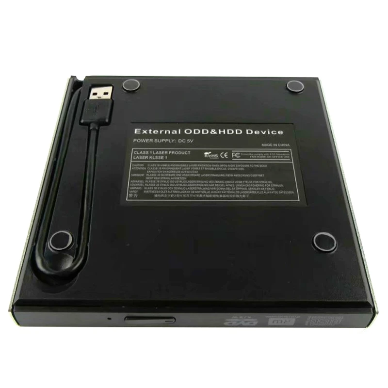 Универсальный Usb 3,0 внешний Dvd/Cd/Vcd горелка Rw Svcd проигрыватель дисков оптический привод для Mac/Pc/Apple ноутбук/Os/Windows