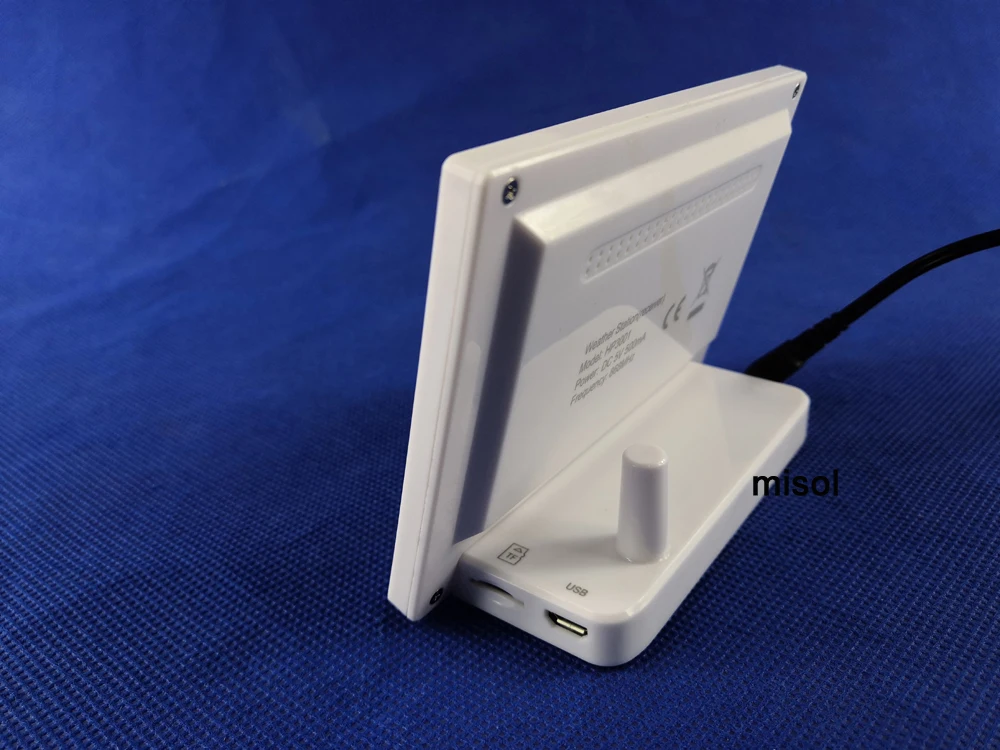  Wireless weather station with 5 sensors 5 channels color screen data logger connect to PC