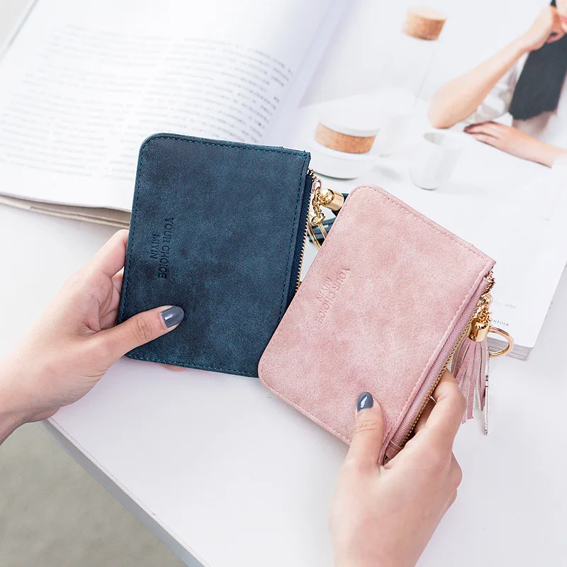 

WOMEN'S Mini Wallet Purse Women's Short Korean-style-Style Indie Thin Coin Purse