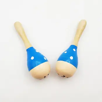 

Hot sale Random Style Orff Wooden Sand Hammer Children Educational Toy Speaker Hot Selling for Musical Instrument Accessories