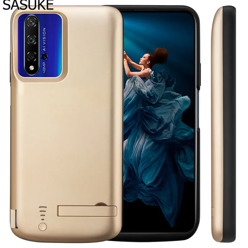 5000 мА/ч 6000 мА/ч чехол для зарядки аккумулятора для samsung Galaxy Note 10 Pro Полное покрытие внешний аккумулятор чехол с подставкой для Galaxy Note 10