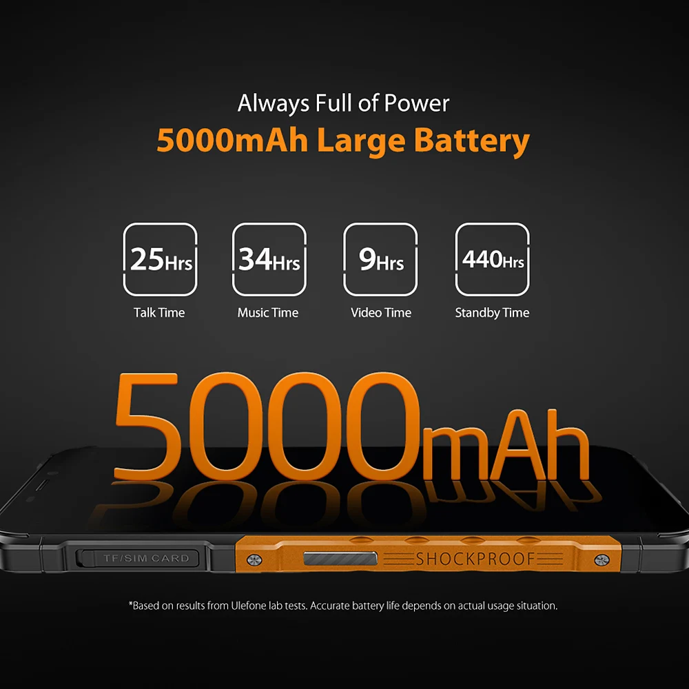 Глобальная версия Ulefone Armor 3 Rugged IP68 водонепроницаемый 4GB 64GB 5 7 '' Octa Core Android 8 1 21MP
