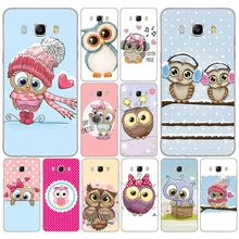 95DD с милой совой сердца Lover Рождественский Мягкий силиконовый чехол для Samsung Galaxy A3 a5 A6 A8 j3 j5 j7