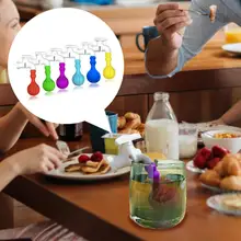 Силиконовый ситечко для заваривания чая в форме крана, кухонные принадлежности, ситечко для заваривания чая, устройство для заваривания трав, фильтр для специй, кухонный инструмент