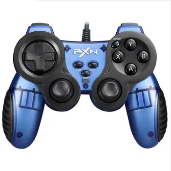 

2019 New Original USB Wired Gamepad Dual Vibration Joystick Turbo Function Gaming Controller for PC computer for Windows