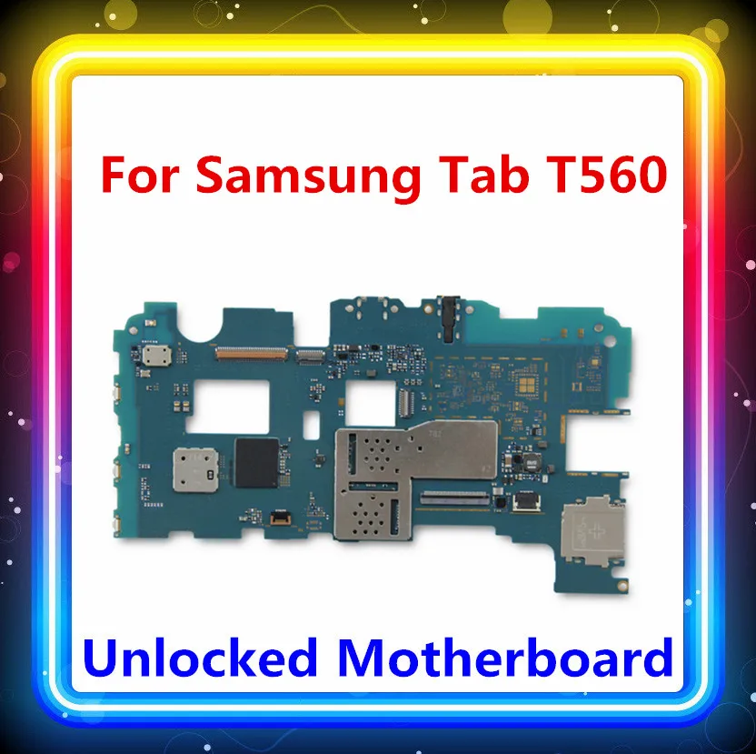 Для samsung Galaxy Tab E 9,6 T560 материнская плата T560 карта официальная ОС Android разблокированная панель таб T560 с полным чипом плата