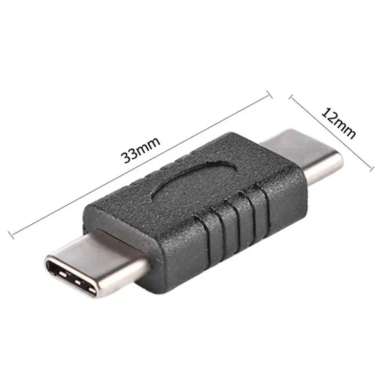 1 шт./3 шт. Мини Женский Мужской тип-c USB-C удлинитель переходник разъем соединительные розетки
