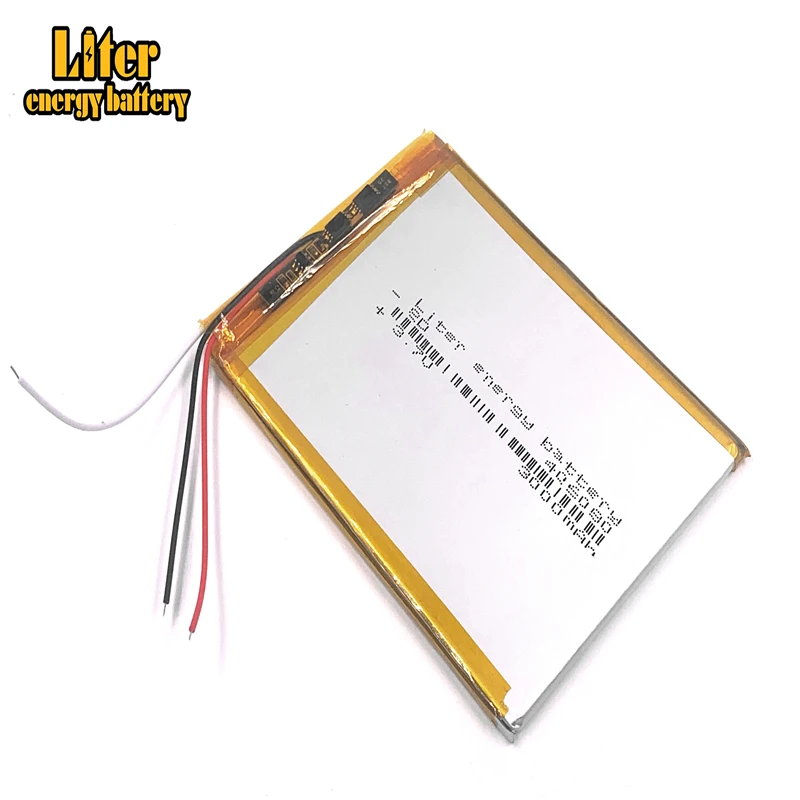 3wire 406080 3.7V 3000MAH Lithium polymer Battery with Protection Board For VX787 VX530 VX540T VX585