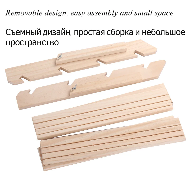 Wooden Earrings Organizer for Women Jewelry Holder Necklaces Bracelets Stand Display Jewellery Display Storage Support Pendants