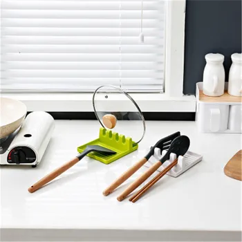 

Kitchen Storage Rack Spatula Rack Holding Spoon Mat Chopsticks Finishing Rack Pot Cover Storage Household Multi-function Shelf