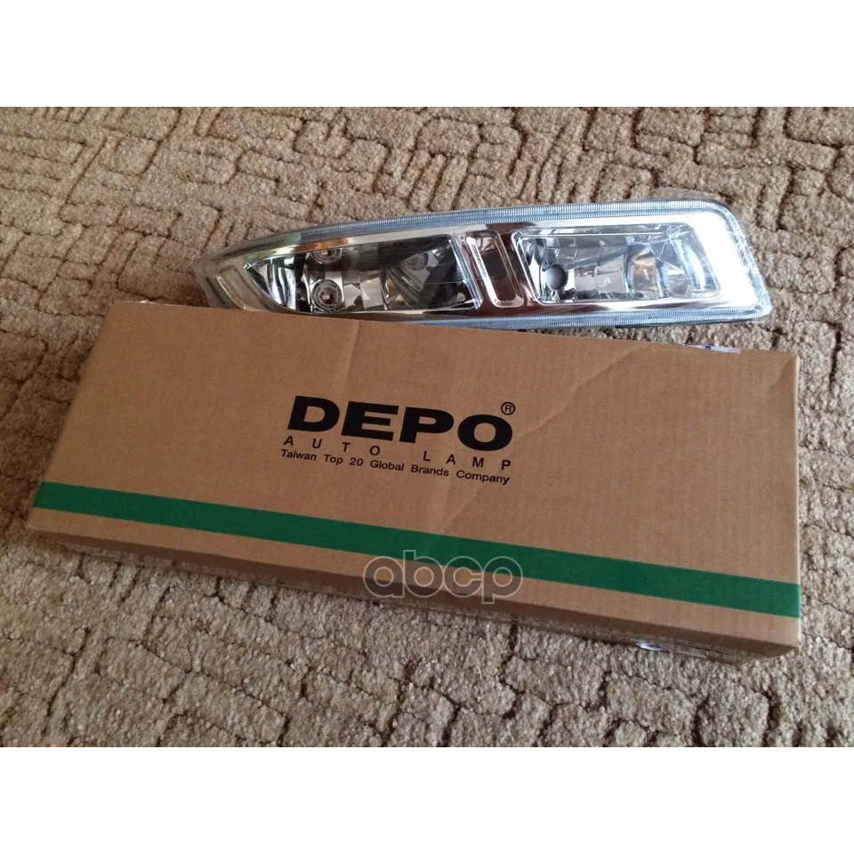 Фара Противотуманная Передн Лев Nissan: Sunny,Almera Classic 07- Depo арт. 215-2032L-UE