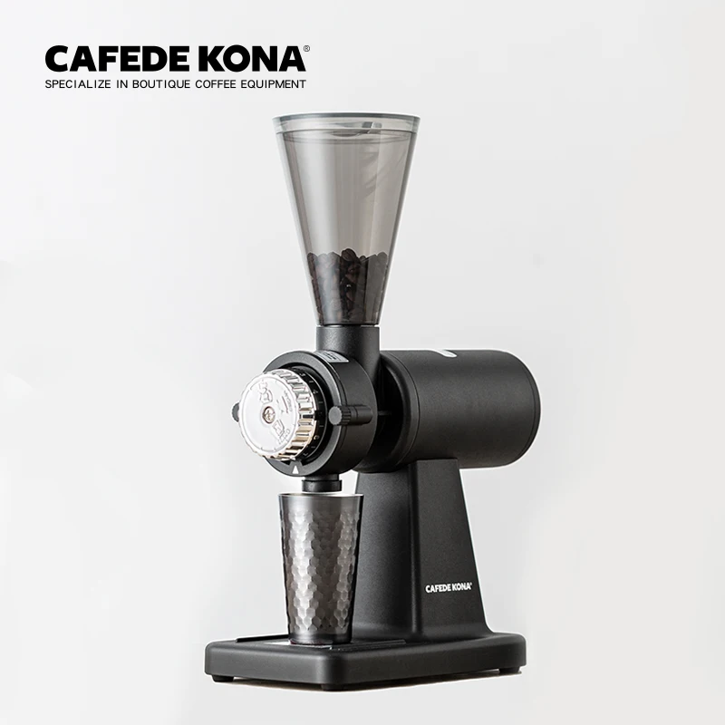 

200g CAFEDE KONA Electric Coffee Grinder Automatic Coffee Grinder Single Coffee Mill Efficient Grinding Uniform Particles 220V