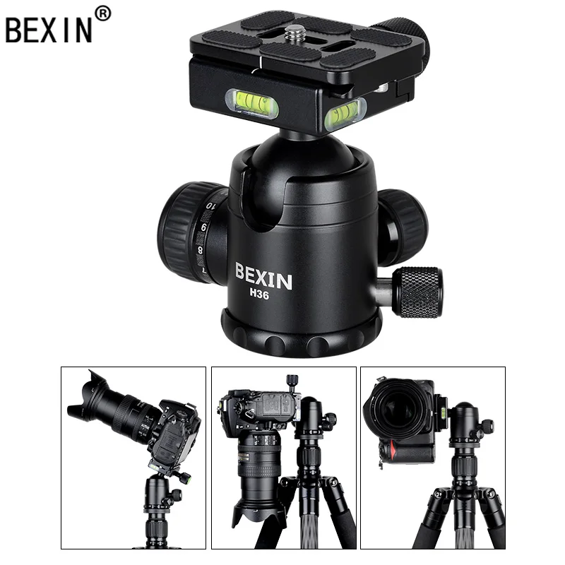 Bexin DSLR камера с шаровой головкой зажим вращающийся на 360 градусов панорамный
