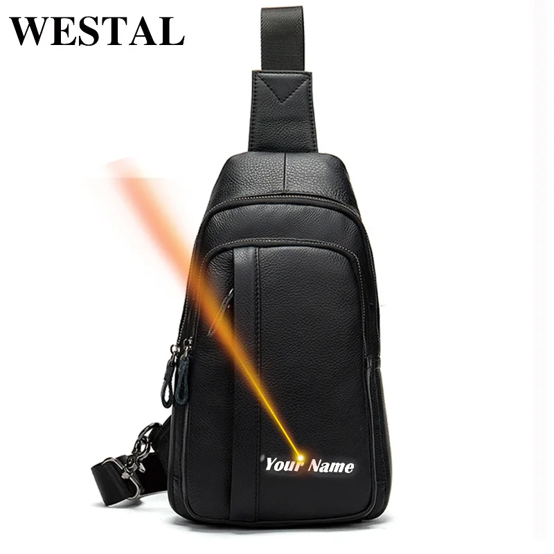 Сумка мессенджер WESTAL Мужская из натуральной кожи| |