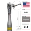 RolinStar Tungsten Carbide pear shape Nail Art Drill Bits Cuticle Milling Cutter Nail Files For Manicure Accessories Tools 3