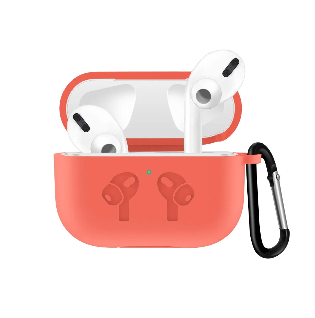 Для AirPods Pro чехол силиконовый тонкий противоударный беспроводной зарядный чехол для наушников s для AirPods Pro защитный чехол 19NOV5