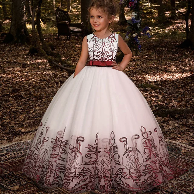2022 abito da damigella d'onore formale abiti per bambini compleanno per  bambini abito da principessa in pizzo retrò abito da sposa per feste da  ragazza abiti|Dresses| - AliExpress