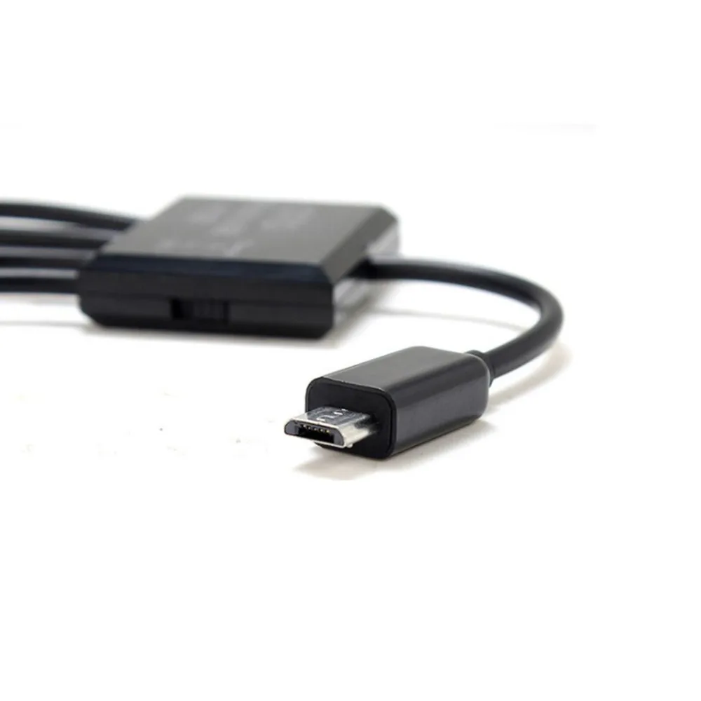 4 в 1 Micro USB OTG концентратор адаптер для смартфона планшета Micro USB 4 порта концентратор разветвитель Многофункциональный кард-ридер