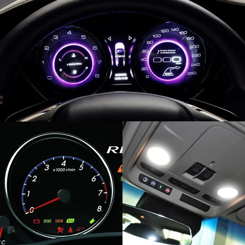 Автомобильный инструмент освещение широкая лампа T10 7020 2smd che pai deng для чтения лампа преобразования светодиодный светильник