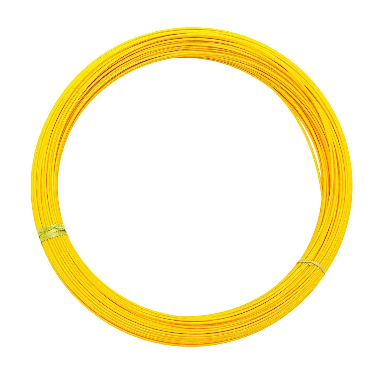 150m Fiberglass Cable Puller Fish Tape Reel Conduit Ducting Rodder Pulling Wall Wire Conduit Wiring Guide Tools 70M/100M/150M 4.5mm - Цвет: 150m