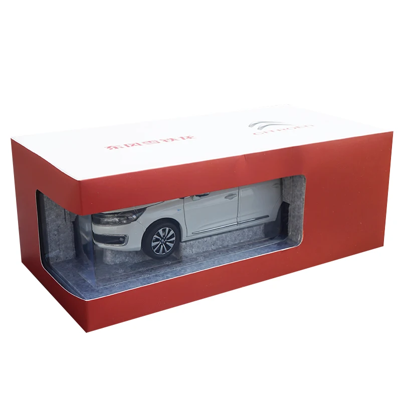 Новинка 1:18 Dongfeng Citroen C4L литая под давлением Модель автомобиля игрушки для детей рождественские подарки коллекция