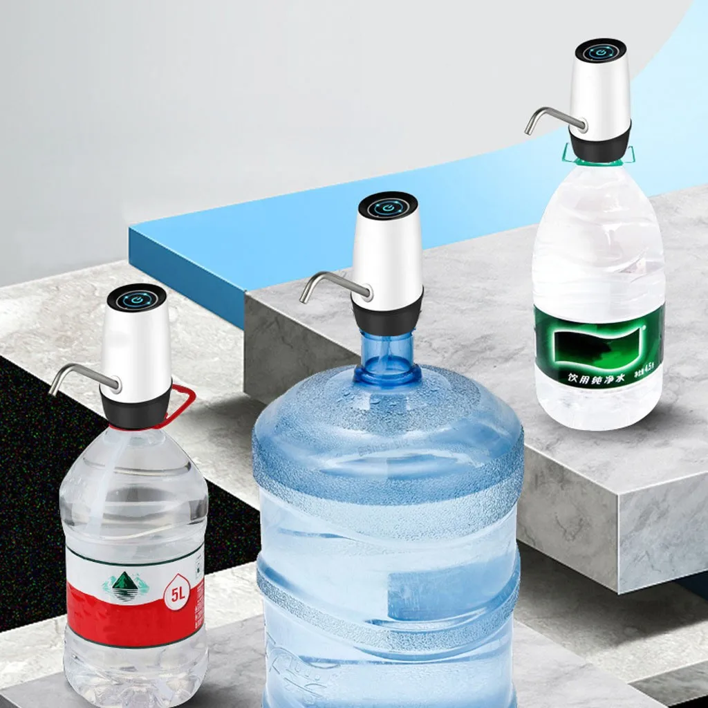 Бутылка для воды с низким уровнем шума usb зарядка Автоматическая питьевая вода экологичный дозатор питьевой воды#3